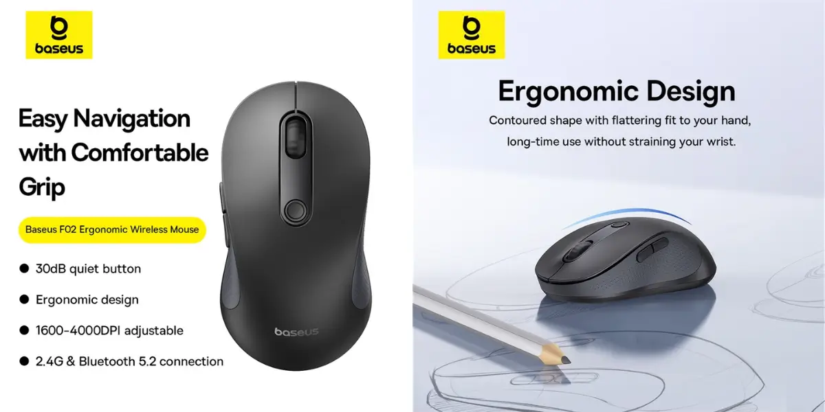 Baseus F02 Wireless Mouse Bluetooth.webp Baseus F02 Wireless Mouse Bluetooth.webp